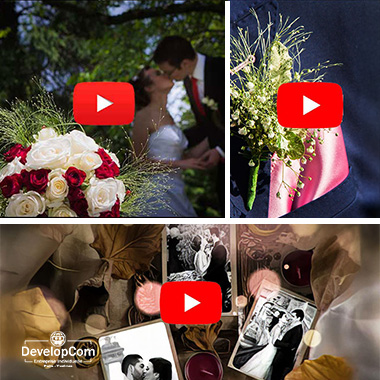 Création vidéo mariage, montage vidéo pour cadeau anniversaire de mariage