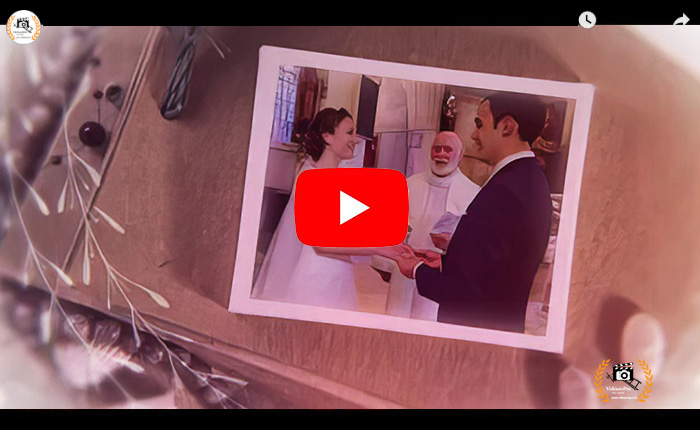 Création vidéo montage photo, diaporama vidéo photo de mariage